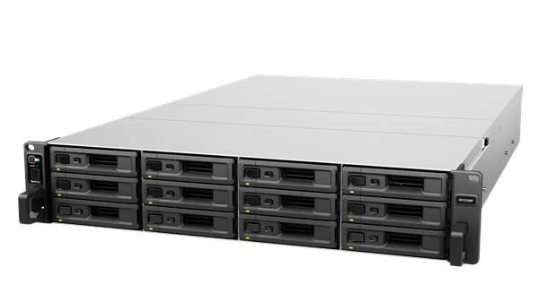 Synology RX1225RP - Police - 12 zásuvky (SATA-600) - k upevnení na regál - 2U