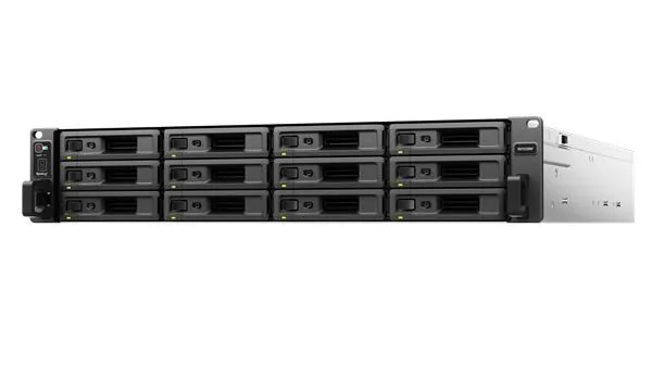 Synology RX1225RP - Police - 12 zásuvky (SATA-600) - k upevnení na regál - 2U