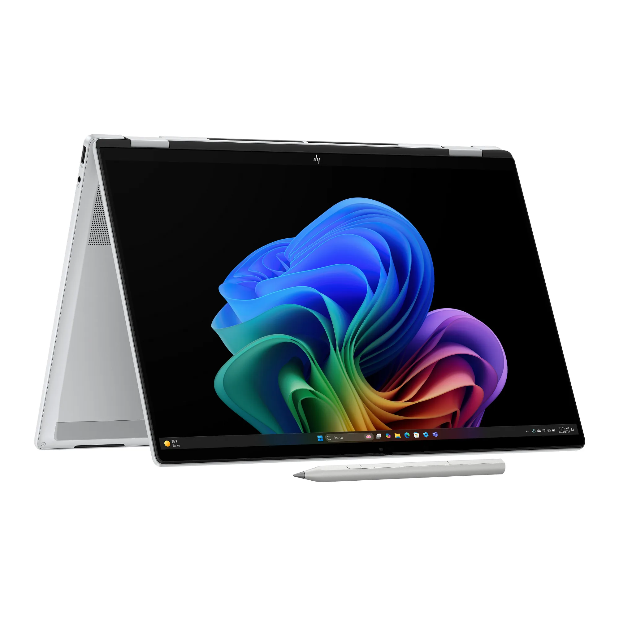 NTB HP OmniBook X Flip NG 16-as0433nc, Ultra 7-256V, Touch 16" 2K OLED, 16GB LPDDR5X, 1TB, Win 11,Stylus, 2Y On-site