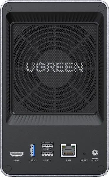 UGREEN NASync DXP2800 (4C IntelN100 3,4GHz 8GBRAM 2xSATA 2xM.2 1x2,5GbE 2xUSB2.0 2xUSB3.2 1xUSB-C HDMI)