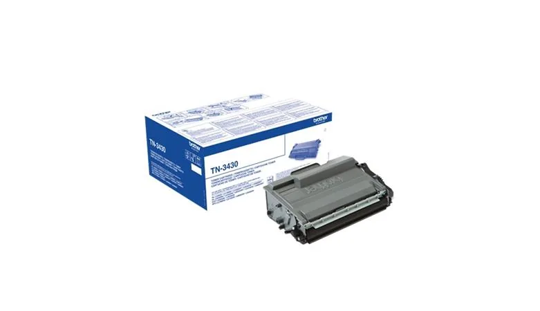 Brother TN3430 - Černá - originální - kazeta s barvivem - pro Brother HL-L5100, L5200, L6300, L6400, L6450, MFC-L5700, L5750, L6800, L6900, L6950, L6970