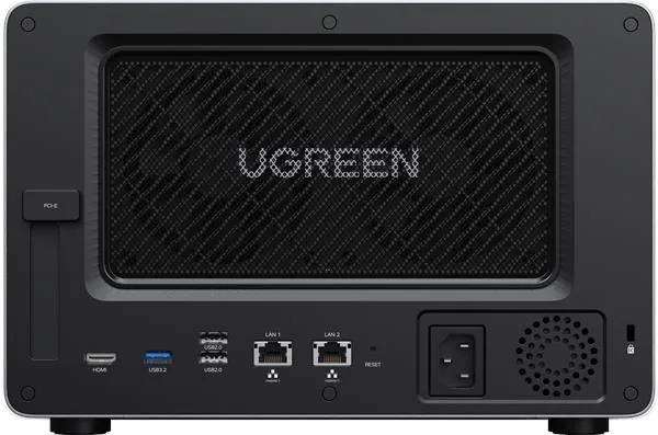 UGREEN NASync DXP6800 Pro (10C i5-1235U 4,4GHz 8GBRAM 6xSATA 2xM.2 2x10GbE 1xPCIe 2xTB 2xUSB2.0 2xUSB3.2 HDMI SD)