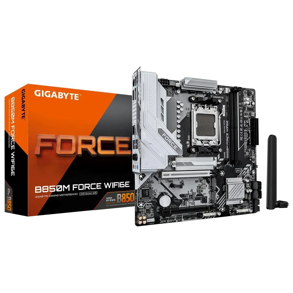 GIGABYTE B850M FORCE WIFI6E/AM5/mATX