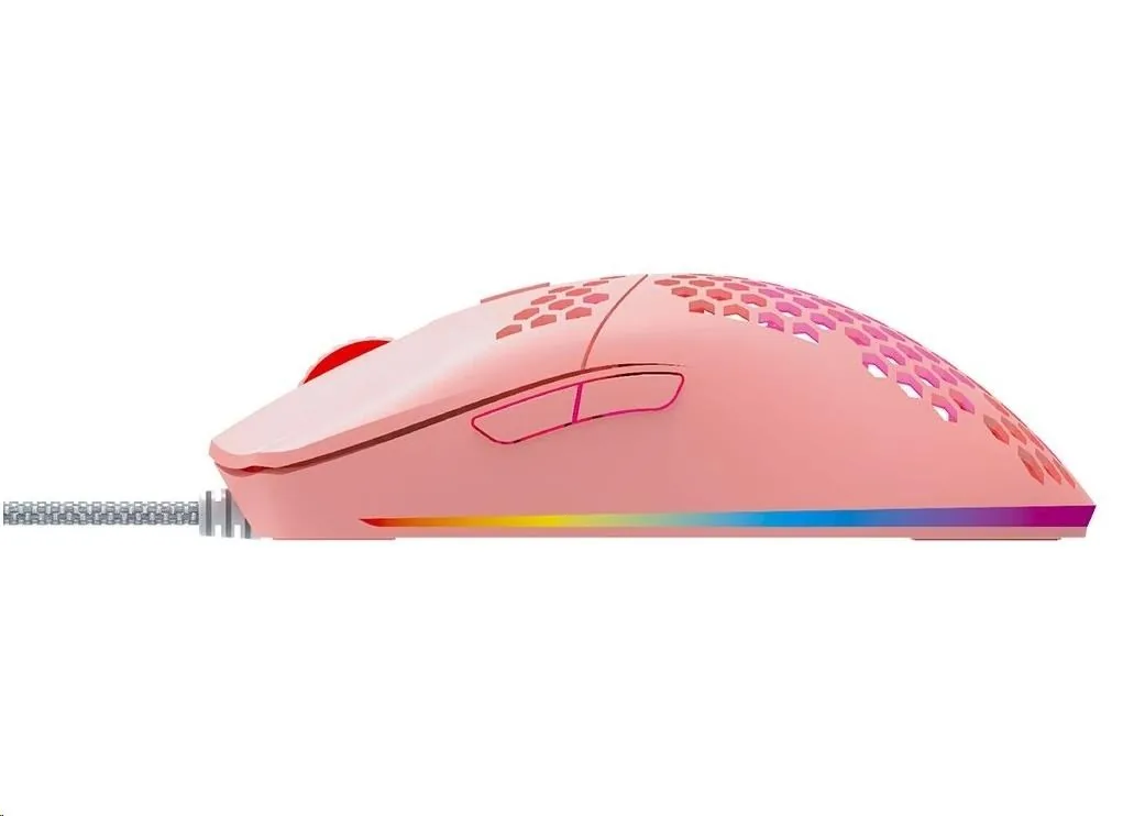 WG - Herní drátová myš WG2 pink