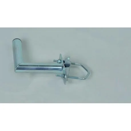 Držák antény na balkón s vinklem, galvanický zinek, délka 20cm