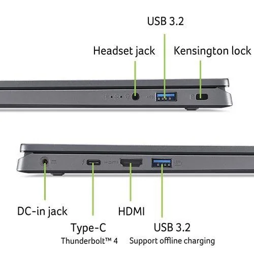 Acer Aspire 17/A17-51M-56AX/5-120U/17,3"/FHD/16GB/512GB/Intel int/W11H/Gray/2R