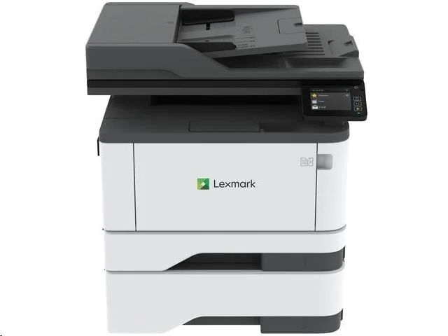 Lexmark MX432adwe - Multifunkční tiskárna - Č/B - laser - A4/Legal (média) - až 39 stran/min. (kopírování) - až 40 stran/min. (tisk) - 350 listy - 33.6 Kbps - Wi-Fi, Gigabit LAN, USB 2.0, hostitel USB 2.0