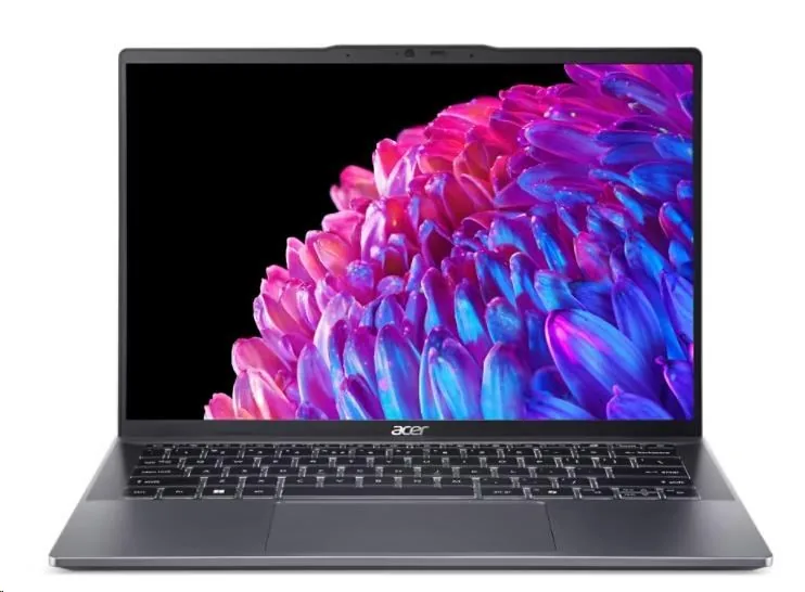 ACER NTB Swift Go 14 AI (SFG14-64-R325),R7 AI 350,14"WUXGA,16GB,512GB SSD,AMD Radeon 860M,W11H,Silver