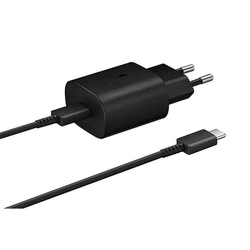 Power adapter Samsung EP-TA800 - fast charging, black, EU
