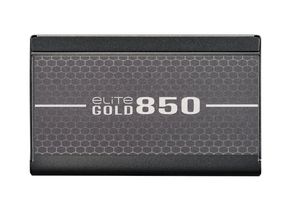 Cooler Master zdroj ELITE Gold 850W FM, 120mm, Plně modulární, 80 Plus Gold, ATX 3.1