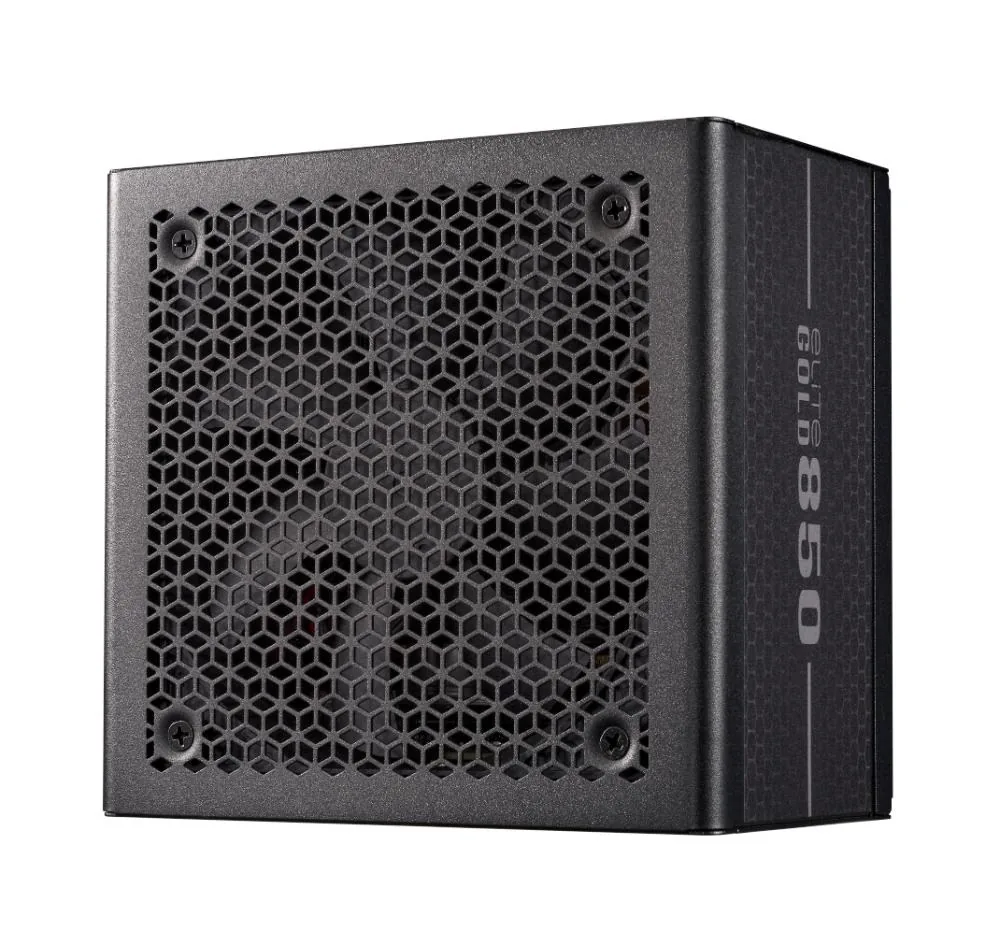 Cooler Master zdroj ELITE Gold 850W FM, 120mm, Plně modulární, 80 Plus Gold, ATX 3.1