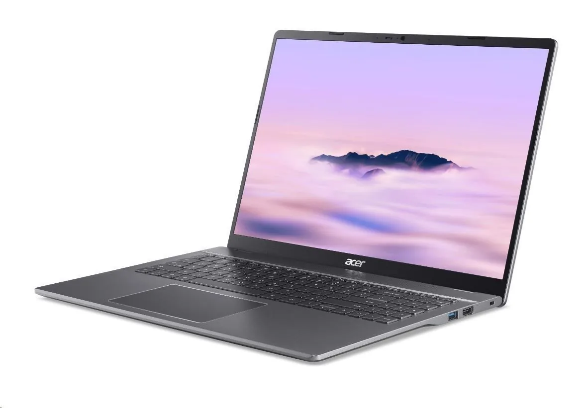 ACER NTB Chromebook Plus 516 (CB516-1HT-38ND),Core 3 100U,16"WUXGA,8GB,256GB SSD,Intel,Chrome OS,Gray