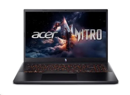 ACER NTB Nitro V 15 (ANV15-52-75YE),Core 7 240H,15.6"FHD,16GB,512GB SSD,RTX 4050,W11H,Black