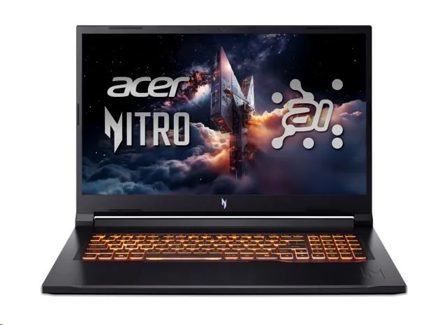 ACER NTB Nitro V 17 AI (ANV17-41-R53A),Ryzen 7 260,17.3"FHD,16GB,512GB SSD,RTX 5050,W11H,Black