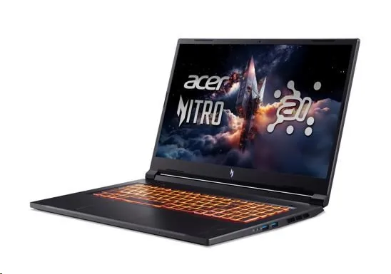 ACER NTB Nitro V 17 AI (ANV17-41-R0CS),Ryzen 7 260,17.3"FHD,16GB,1TB SSD,RTX 5060,Linux,Black