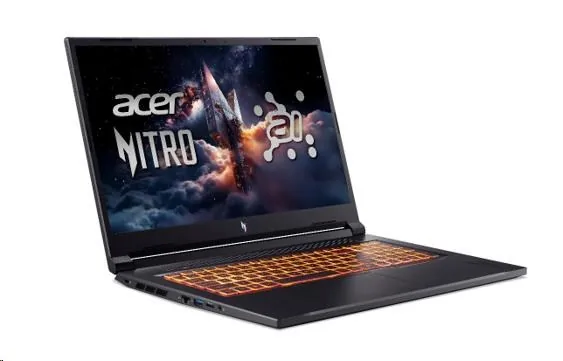 ACER NTB Nitro V 17 AI (ANV17-41-R70P),Ryzen 7 260,17.3"QHD,32GB,1TB SSD,RTX 5060,Linux,Black