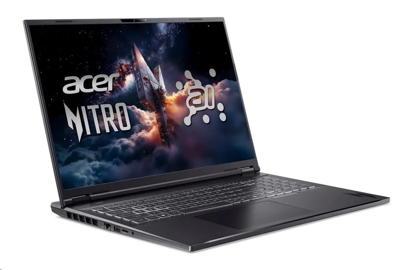 ACER NTB Nitro 18 AI (AN18-61-R39R),R AI 9 365,18"WQXGA,32GB,1TB SSD,RTX 5070 Ti,Linux,Black