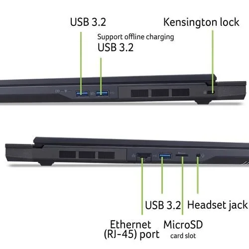ACER NTB Predator Helios Neo 18 AI (PHN18-72-97RV),Ultra 9 275HX,18"WQXGA,32GB,1TB SSD,RTX 5060,Linux,Black