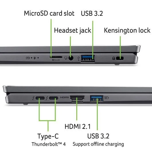 ACER NTB Swift Go 16 (SFG16-72-598D),Core Ultra 5 125U,16"WQXGA+,16GB,512GB SSD,Intel Graphics,W11H,Gray