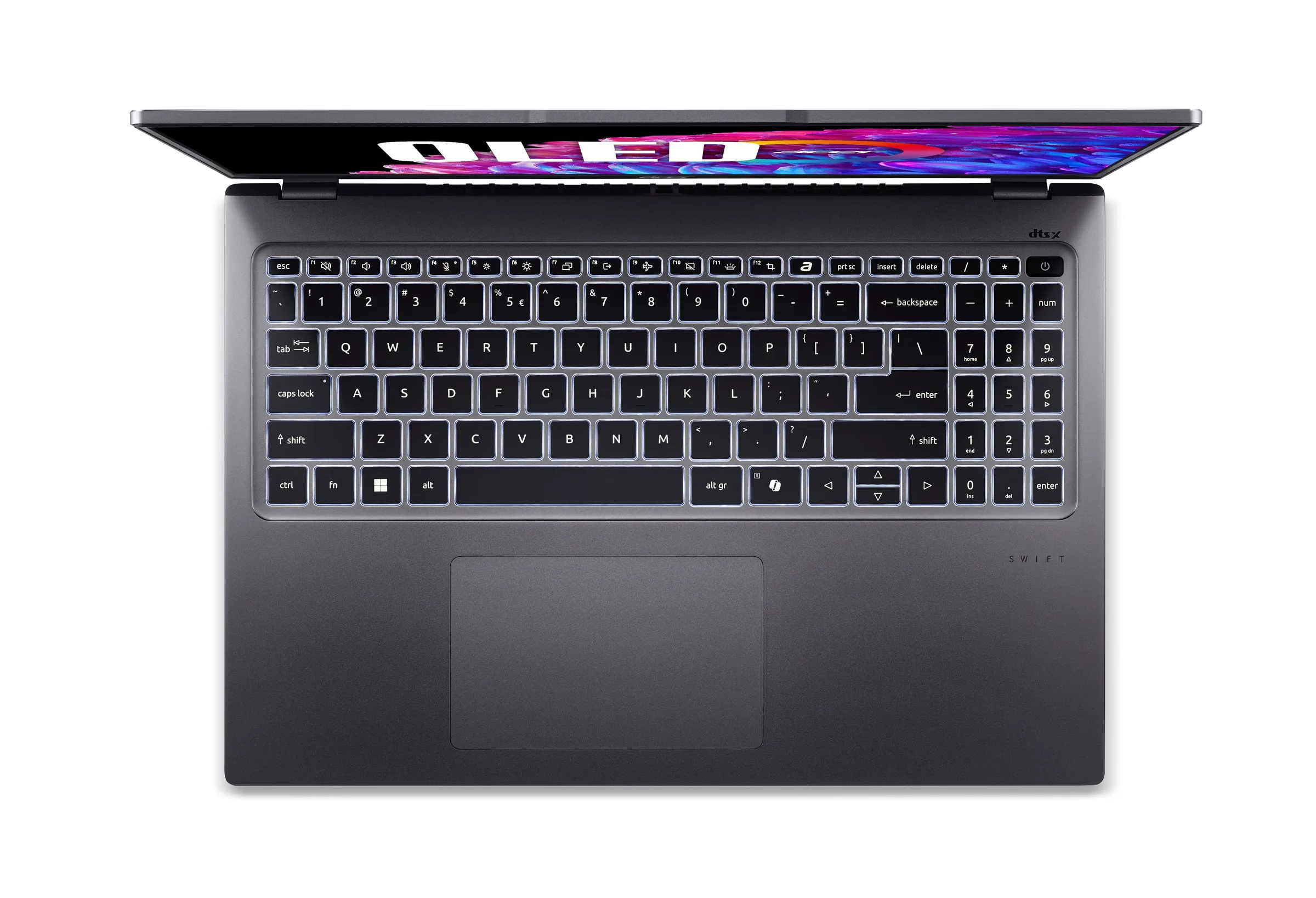 ACER NTB Swift Go 16 (SFG16-72-598D),Core Ultra 5 125U,16"WQXGA+,16GB,512GB SSD,Intel Graphics,W11H,Gray