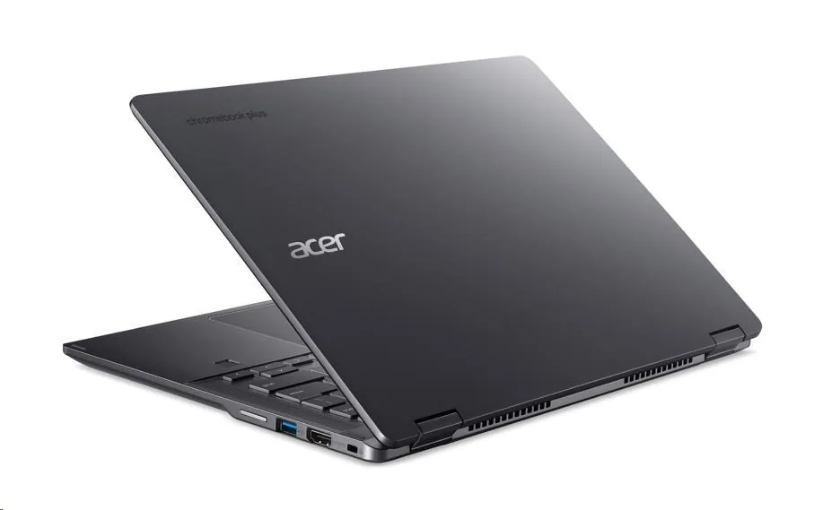 ACER NTB Chromebook Plus Spin 514 (CP514-4HN-374W),Core 3 100U,14"WUXGA,8GB,256GB SSD,UHD,Chrome,Gray