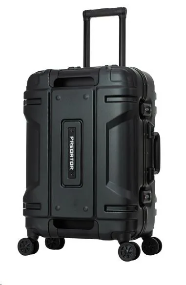 ACER Cestovní kufr Predator Robust Luggage 22",polykarbonát,54l,TSA kombinační zámek,2 kapsy,černá