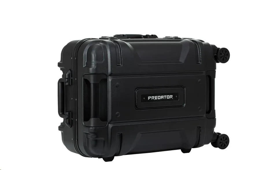 ACER Cestovní kufr Predator Robust Luggage 22",polykarbonát,54l,TSA kombinační zámek,2 kapsy,černá