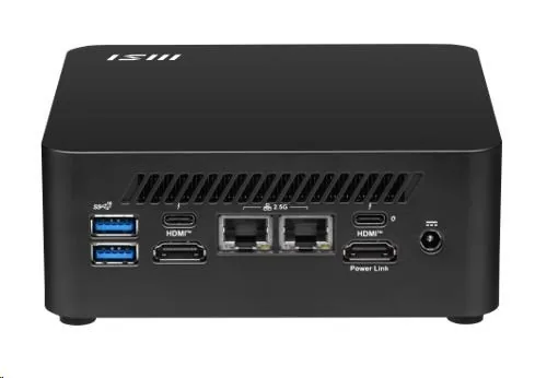 MSI PC Cubi NUC 1MG-418BEU, Core 7 150U, 16GB, N A, N A, No OS, Black