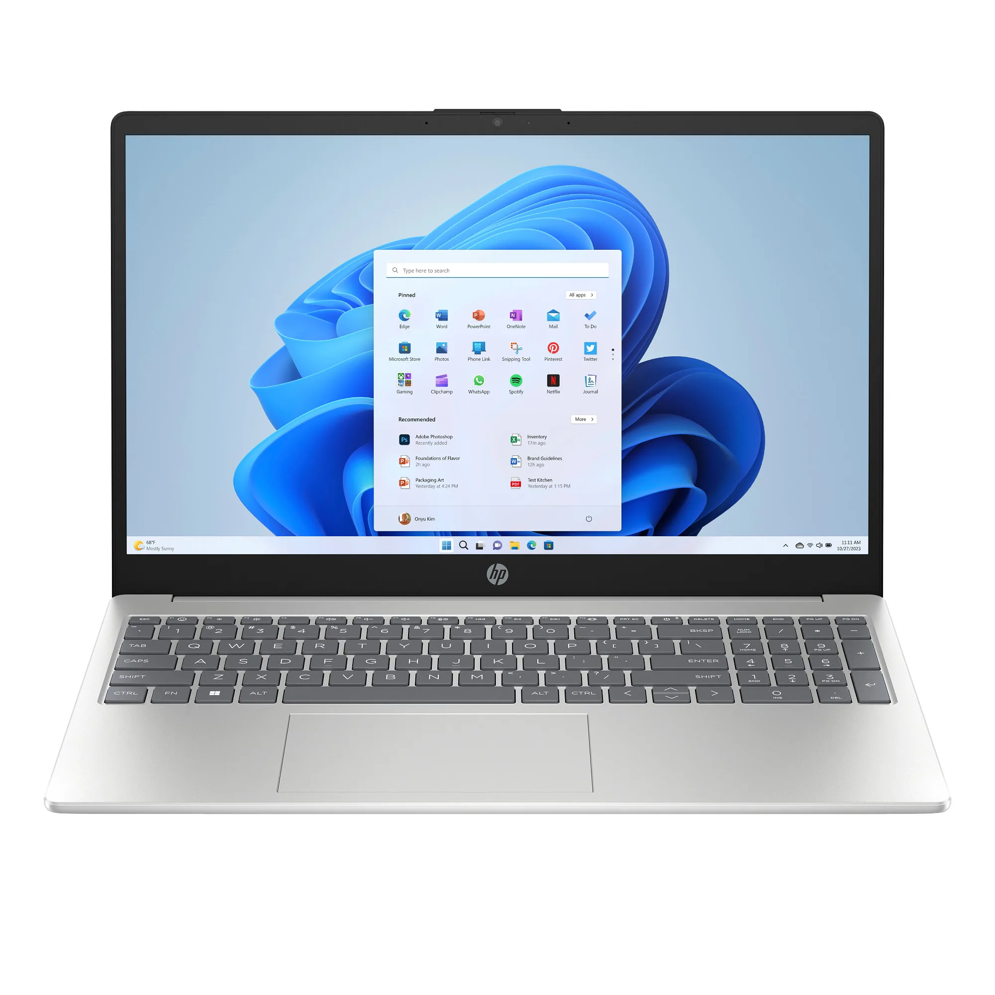 HP 15-fc1000ncx, Ryzen 3-7320U, 15.6 FHD (1920x1080) IPS 300n, AMD Radeon, 8GB LPDDR5, SSD 256GB, W11H, 2-2-0, Silver