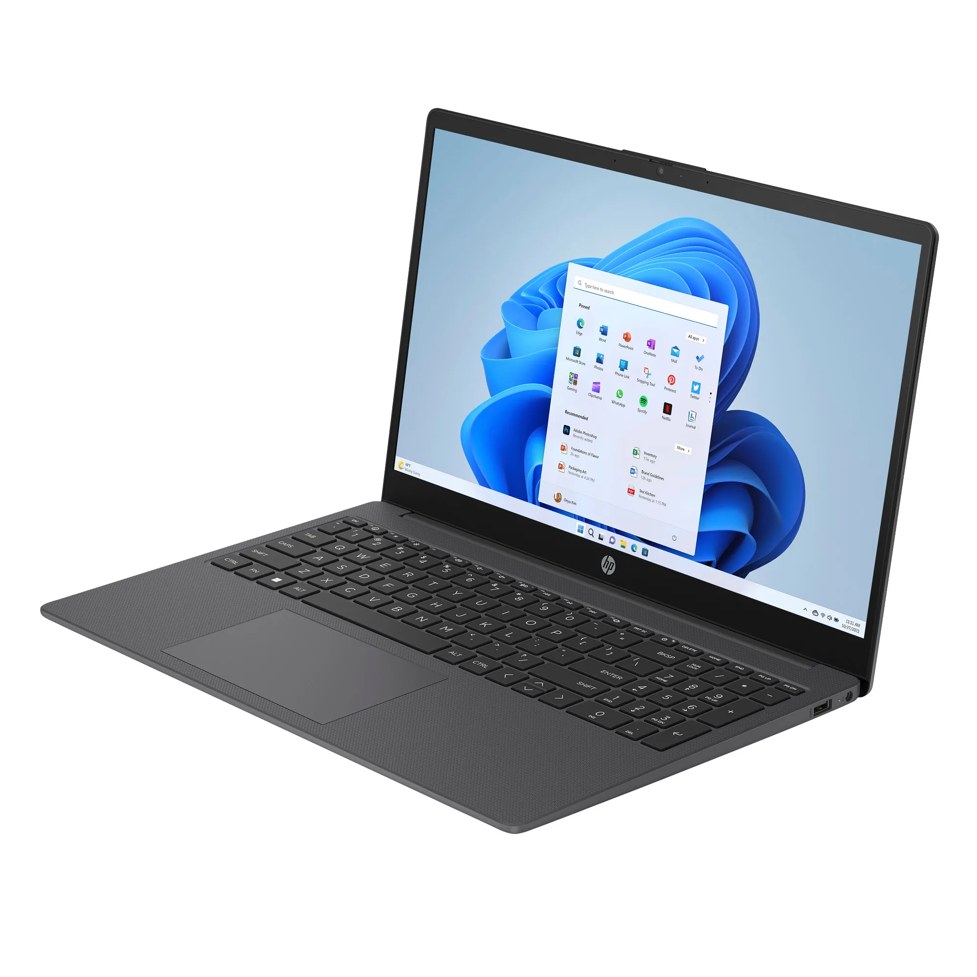 HP 15-fc1001ncx, Ryzen 5-7520U, 15.6 FHD (1920x1080) IPS 300n, AMD Radeon, 8GB LPDDR5, SSD 512GB, W11H, 2-2-0, Gray