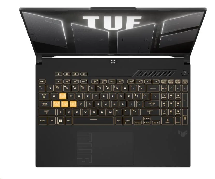 ASUS NTB TUF Gaming A16 (FA607NUQ-RL003Z), Ryzen 7 170, 16" 1920 x 1200, 16GB, 1TB SSD, RTX 4050, No OS, Gray