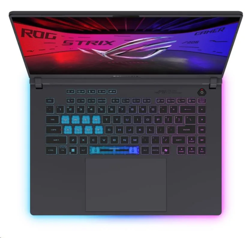 ASUS NTB ROG Strix G16 (G615LM-S5382Z), Ultra 9 275HX, 16" 2560 x 1600, 32GB, 1TB SSD, RTX 5060, No OS, Gray