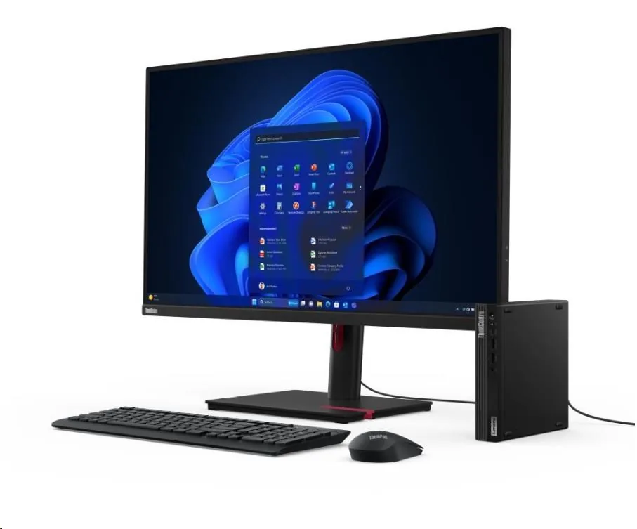LENOVO PC ThinkCentre M70q G5 Tiny - i3-13100T,16GB,256SSD,noDVD,W11P,4y On Site