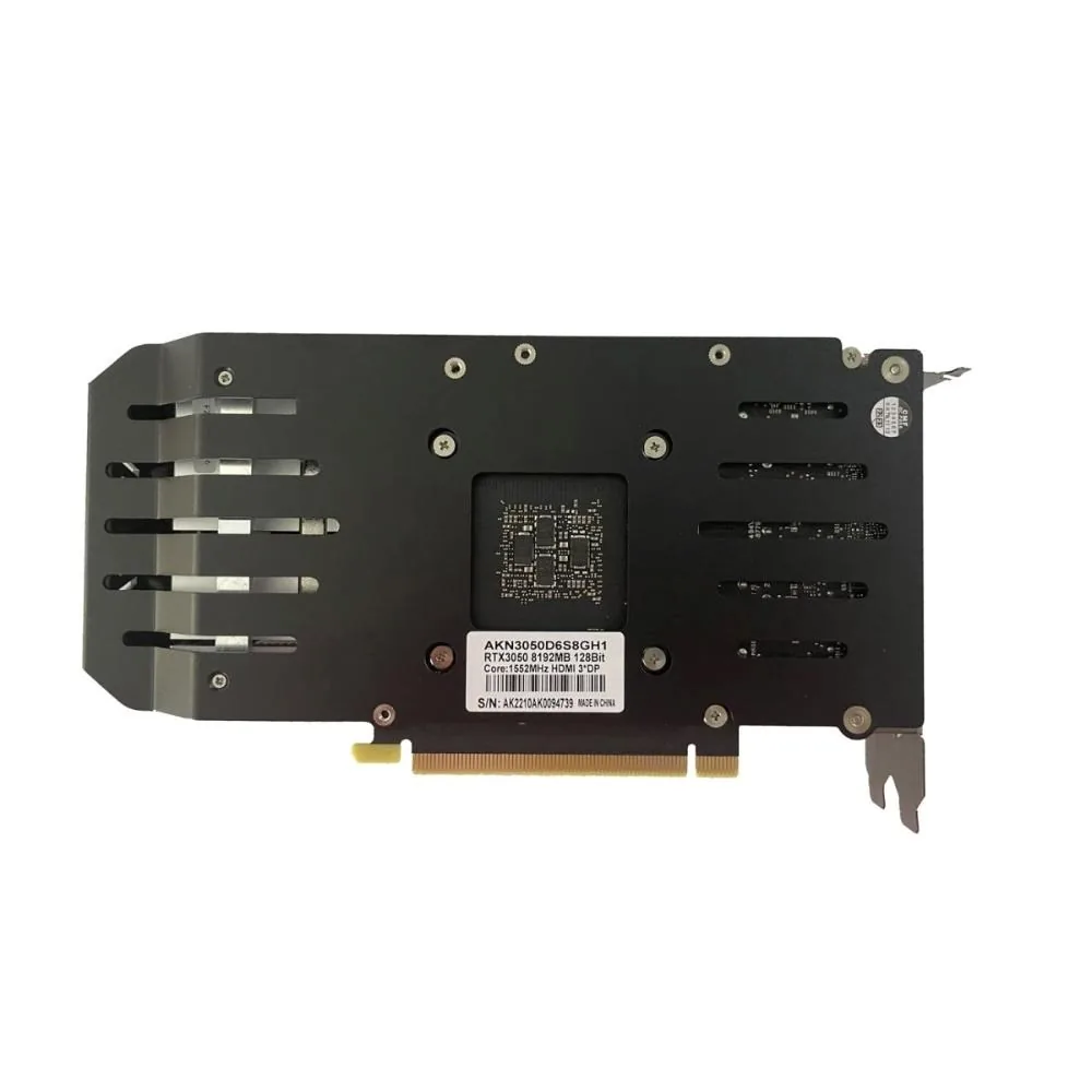 ARKTEK VGA NVIDIA GeForce RTX 3050 Hyperion 8GB, RTX 3050, 8GB GDDR6, 1xDP, 1xHDMI, 1xDVI