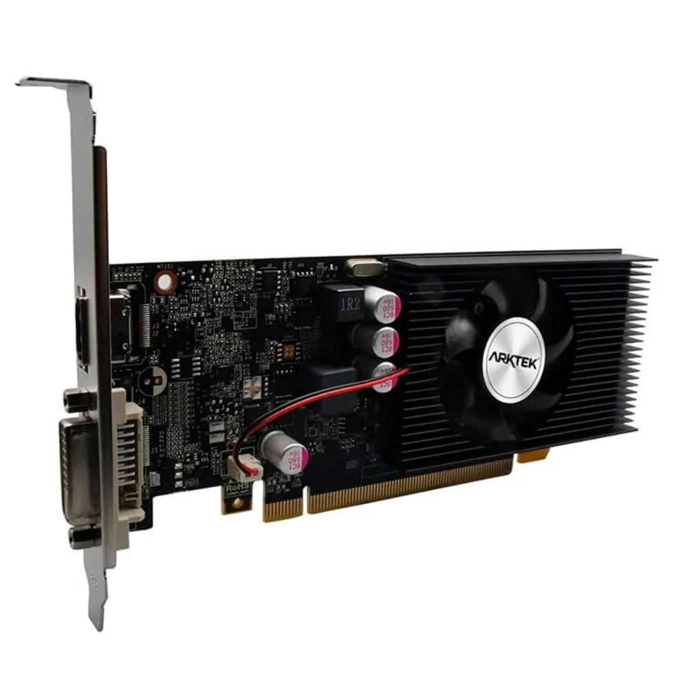 ARKTEK VGA NVIDIA GeForce GT 1030 2GB, GT 1030, 2GB GDDR5, 1xHDMI, 1xDVI