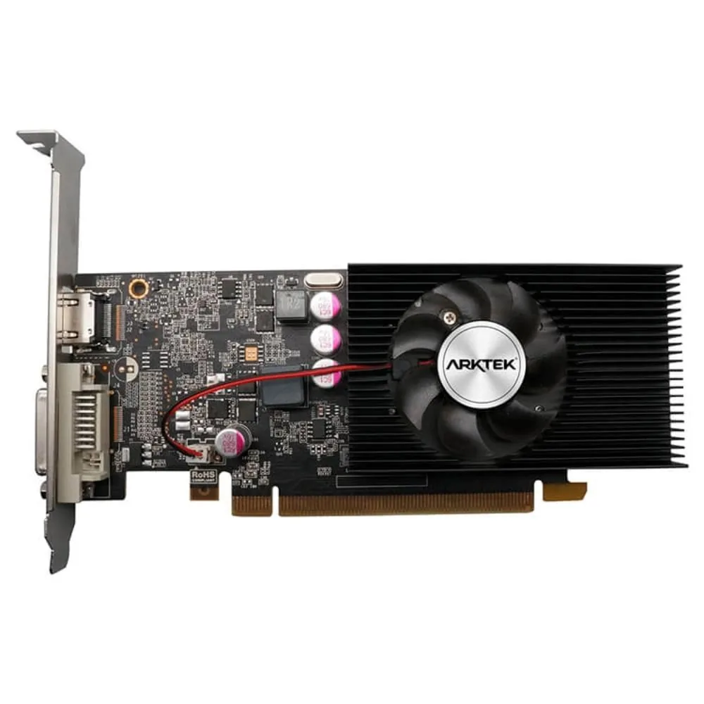 ARKTEK VGA NVIDIA GeForce GT 1030 2GB, GT 1030, 2GB GDDR5, 1xHDMI, 1xDVI