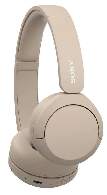 Sony bezdrátová sluchátka WH-CH520, EU, béžová