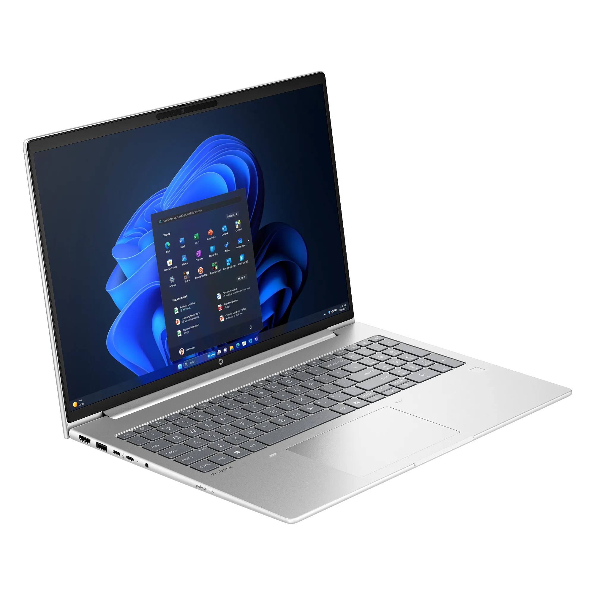 HP ProBook 4 G2a 16, R5-230, 2x8GB, 512GB, WiFi 6 + BT, W11Pro, 3-3-0