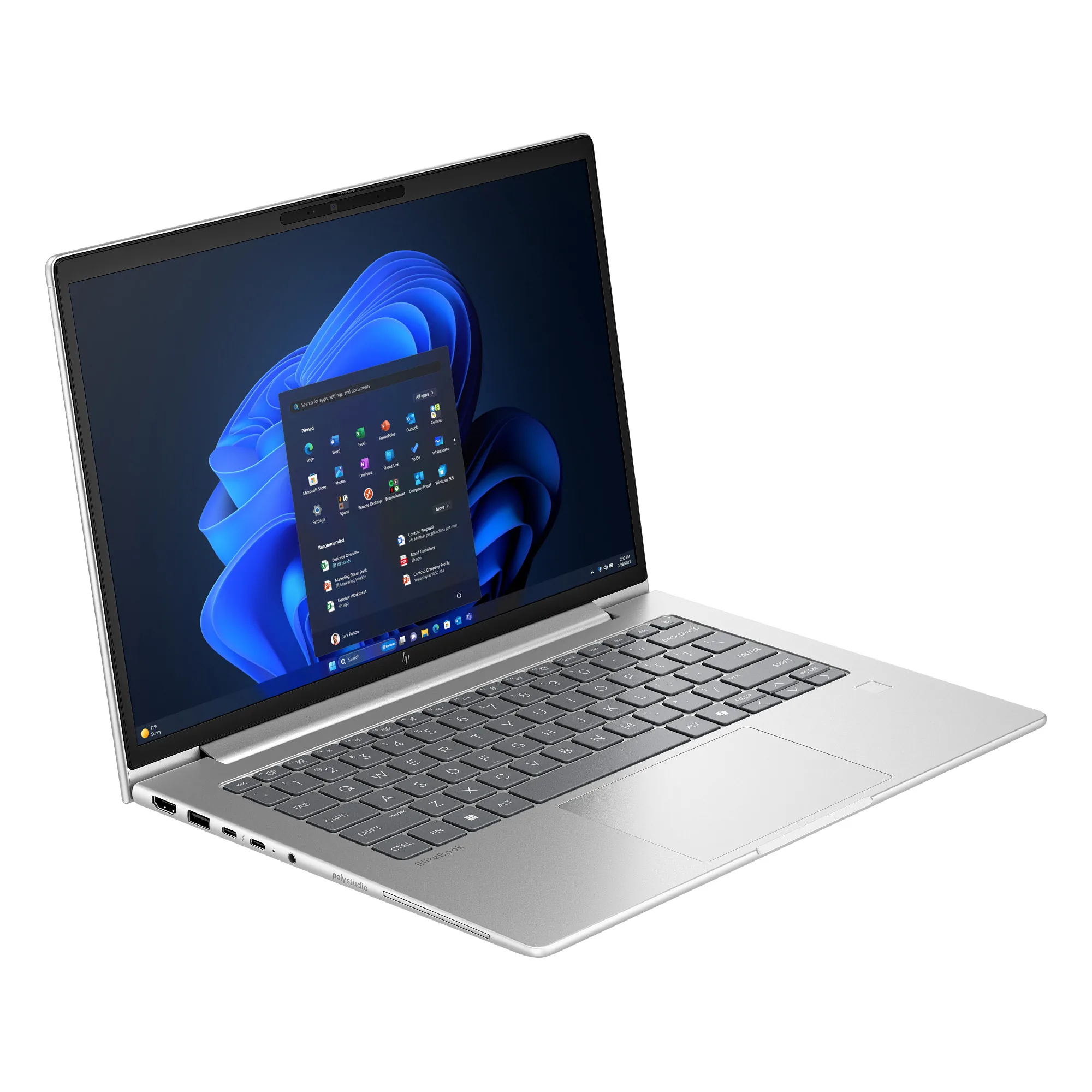 HP EliteBook 6 G2a 14, R5-230, 2x8GB, 512GB, WiFi 7 + BT, FpS, W11Pro, 3-3-3