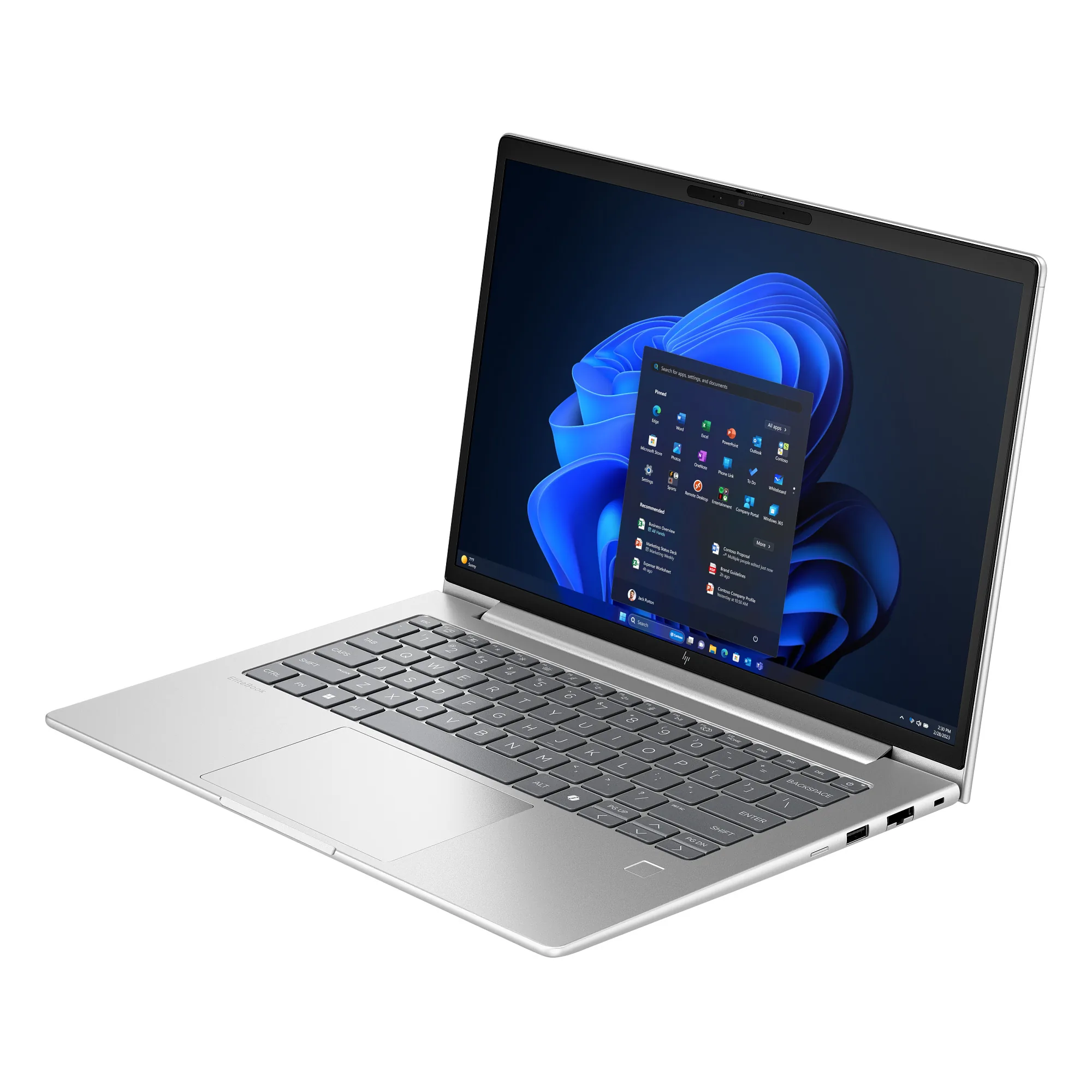 HP EliteBook 6 G2a 14, R5-230, 2x8GB, 512GB, WiFi 7 + BT, FpS, W11Pro, 3-3-3