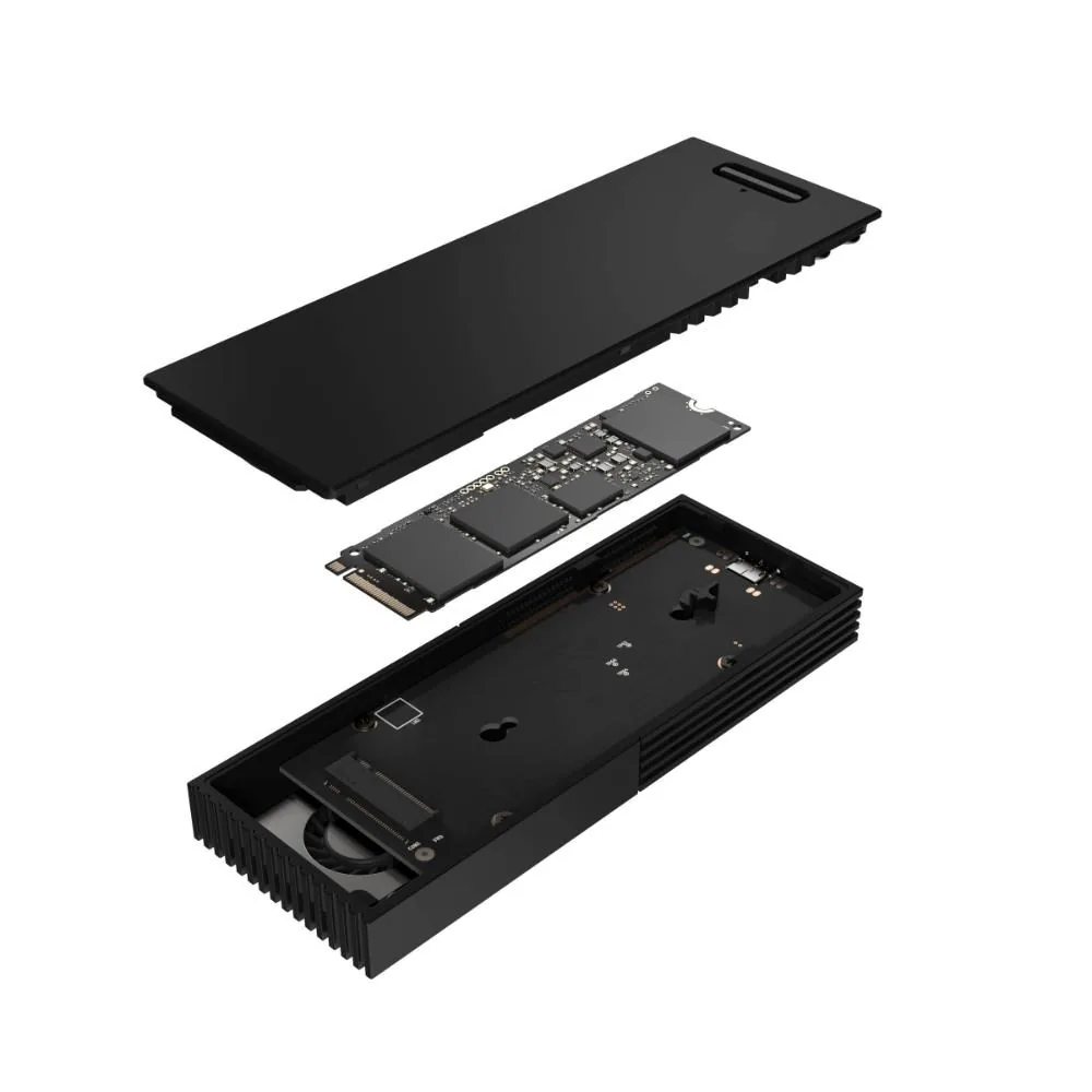 ACC ASUS ProArt PA40SU SSD Enclosure, USB-C, box, černá