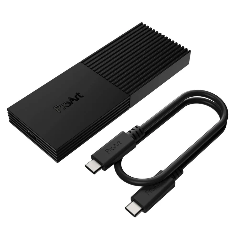 ACC ASUS ProArt PA40SU SSD Enclosure, USB-C, box, černá