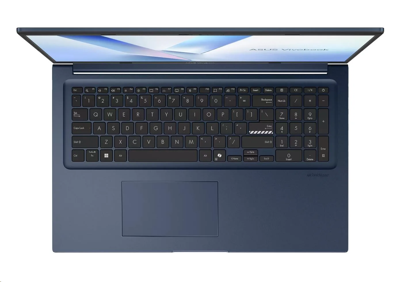 ASUS Vivobook 17/X1704VA-AU986Z/3-100U/17,3"/FHD/8GB/512GB/Intel int/bez OS/Blue/2R