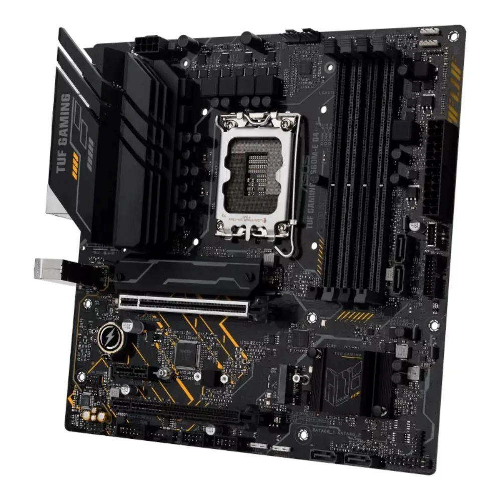 ASUS MB Sc LGA1700 TUF GAMING B660M-E D4, Intel B660, 4xDDR4, 1xHDMI, 1xDP, mATX