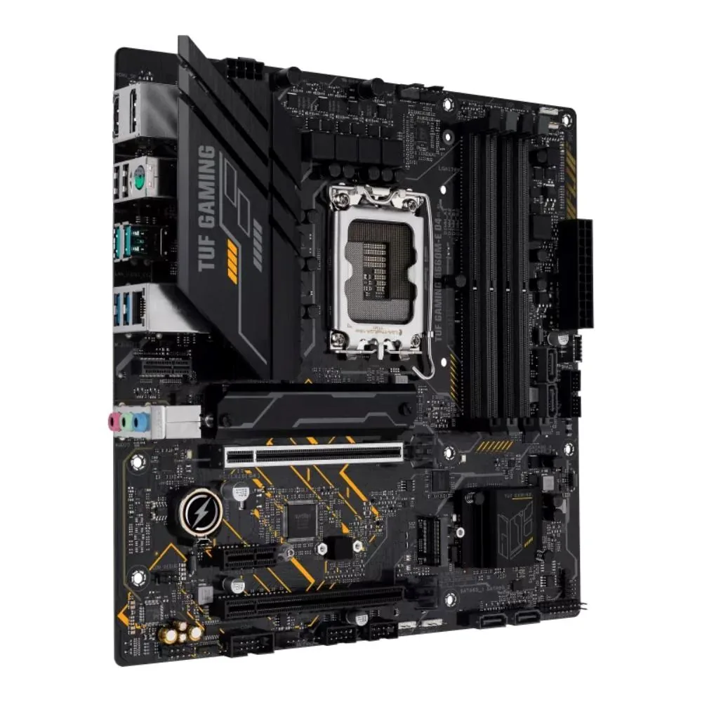 ASUS MB Sc LGA1700 TUF GAMING B660M-E D4, Intel B660, 4xDDR4, 1xHDMI, 1xDP, mATX