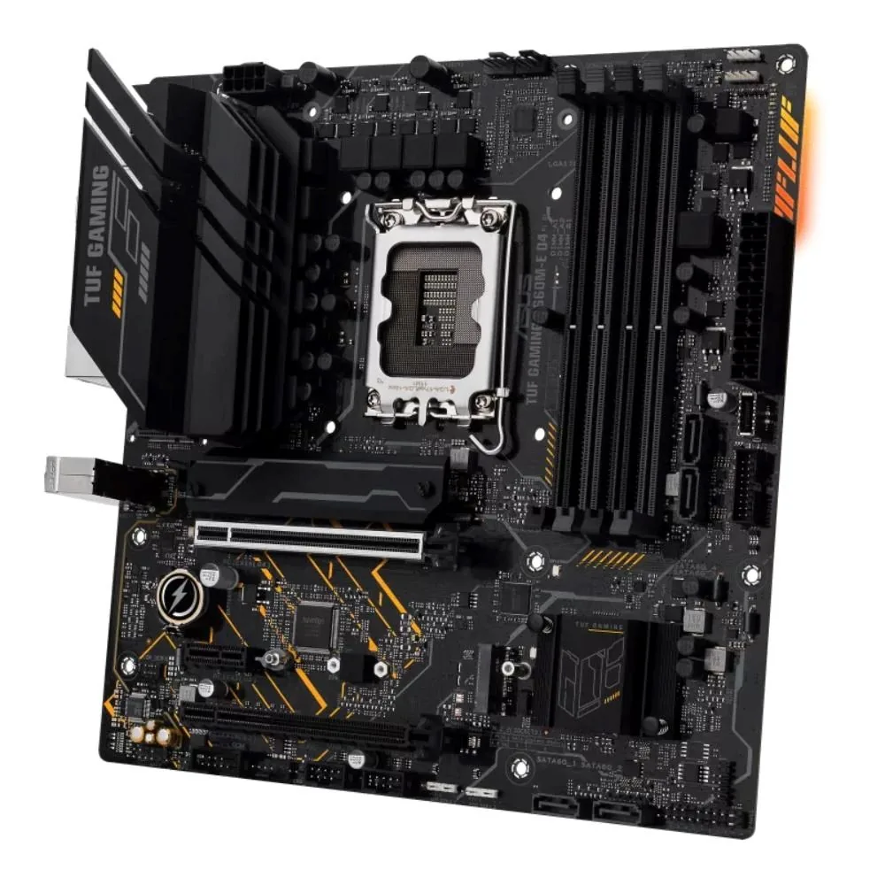 ASUS MB Sc LGA1700 TUF GAMING B660M-E D4, Intel B660, 4xDDR4, 1xHDMI, 1xDP, mATX