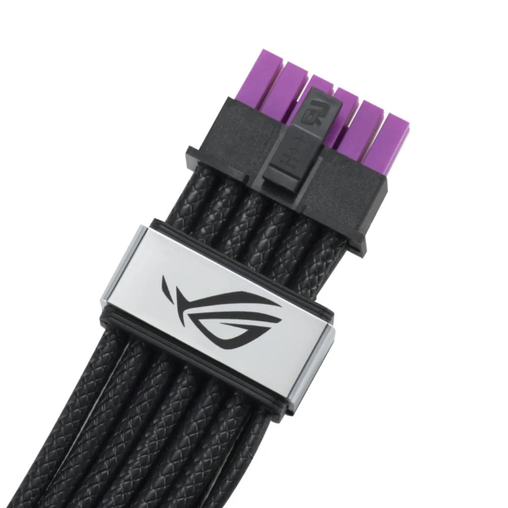 Kabel ASUS ROG Equalizer 12VHPWR, 12V-2x6 600W, 750mm, černá