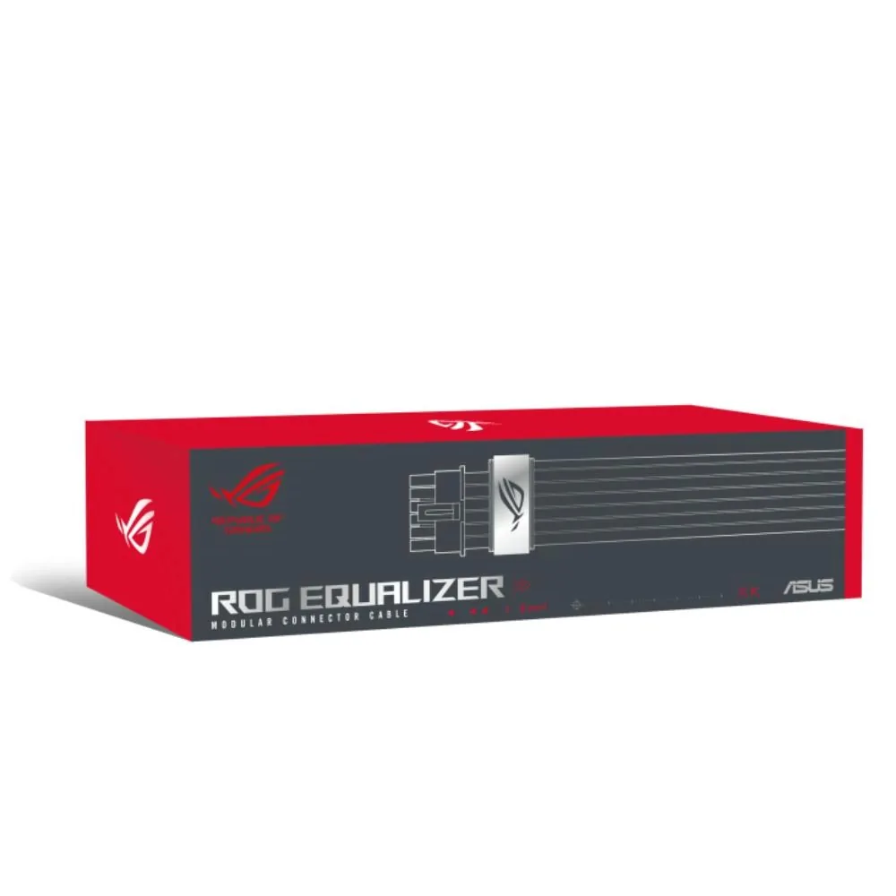 Kabel ASUS ROG Equalizer 12VHPWR, 12V-2x6 600W, 750mm, černá