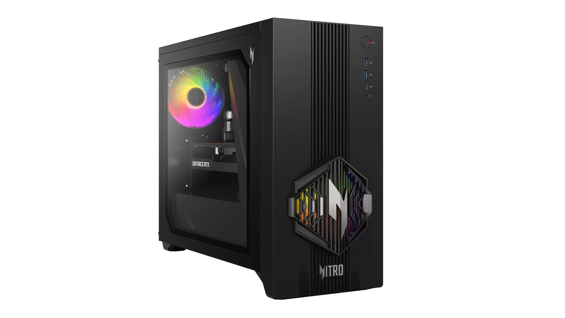 Acer Nitro/N30-100_B850 FR850W/Tower/R5-8500G/32GB/1TB/RX 9060XT/W11H/1R