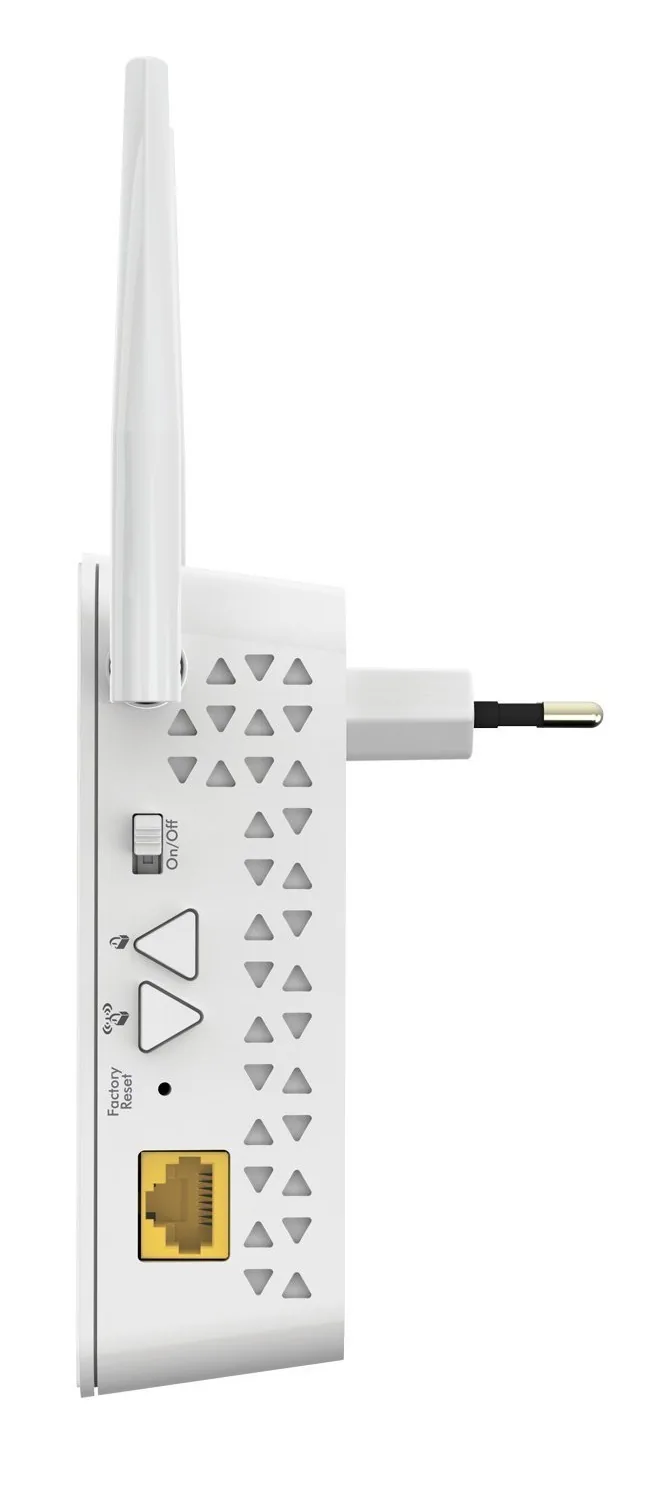 NETGEAR Powerline PLW1000 - Sada napájecího adaptéru 1GbE, HomePlug AV (HPAV) 2.0, IEEE 1901 Dual Band - zapojitelný do zdi - s NETGEAR PowerLINE 1000 Adapter (PL1000)